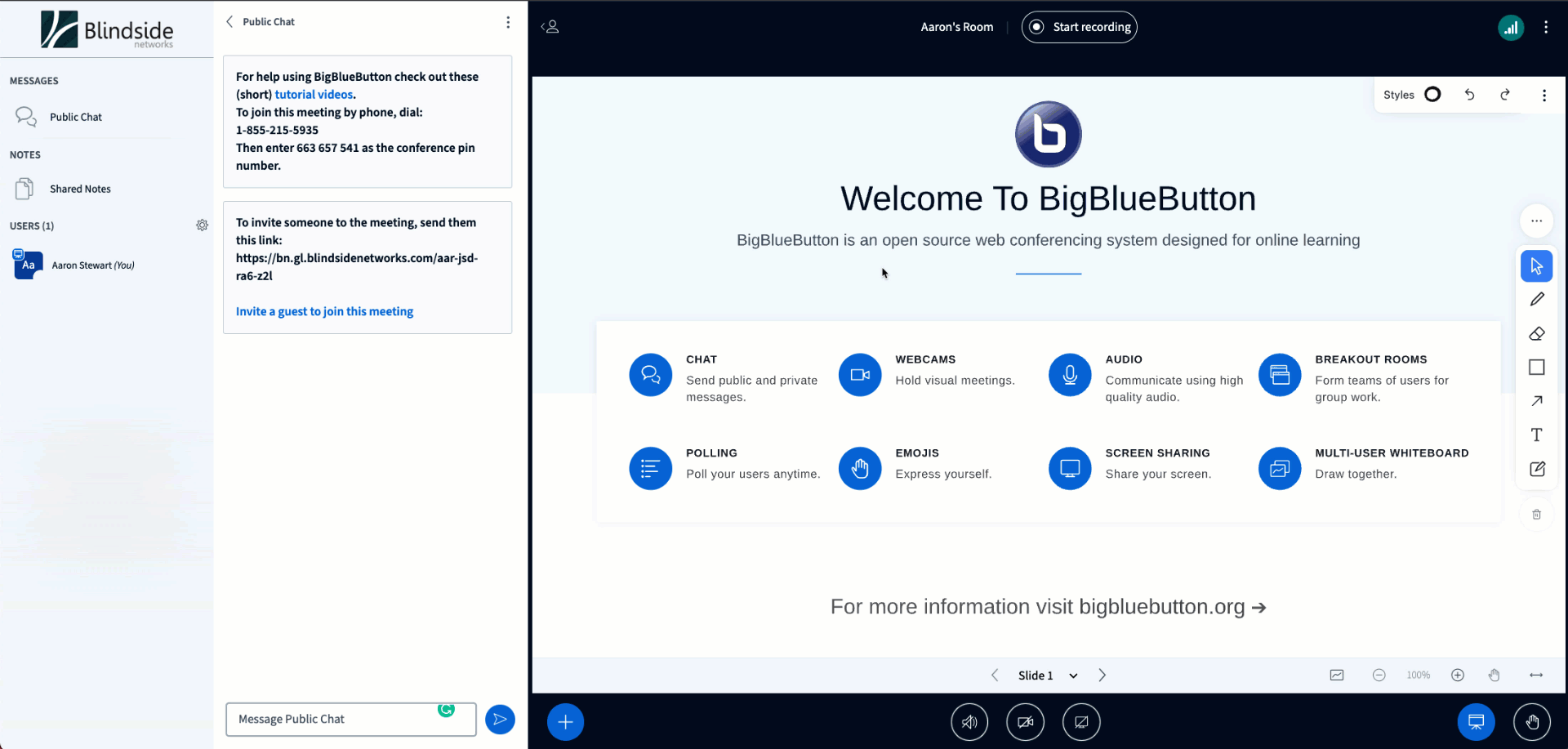 How do I change the screen layout? – Blindside Networks Customer ...